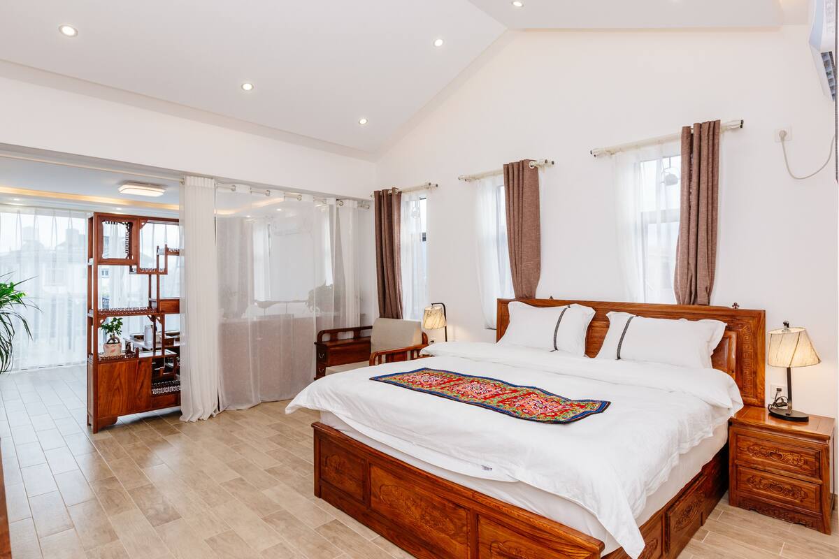 Deluxe Double Room, Garden View | Premium bedding, pillow-top beds, blackout curtains, free WiFi