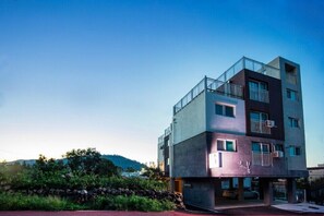 Façade de l’hébergement