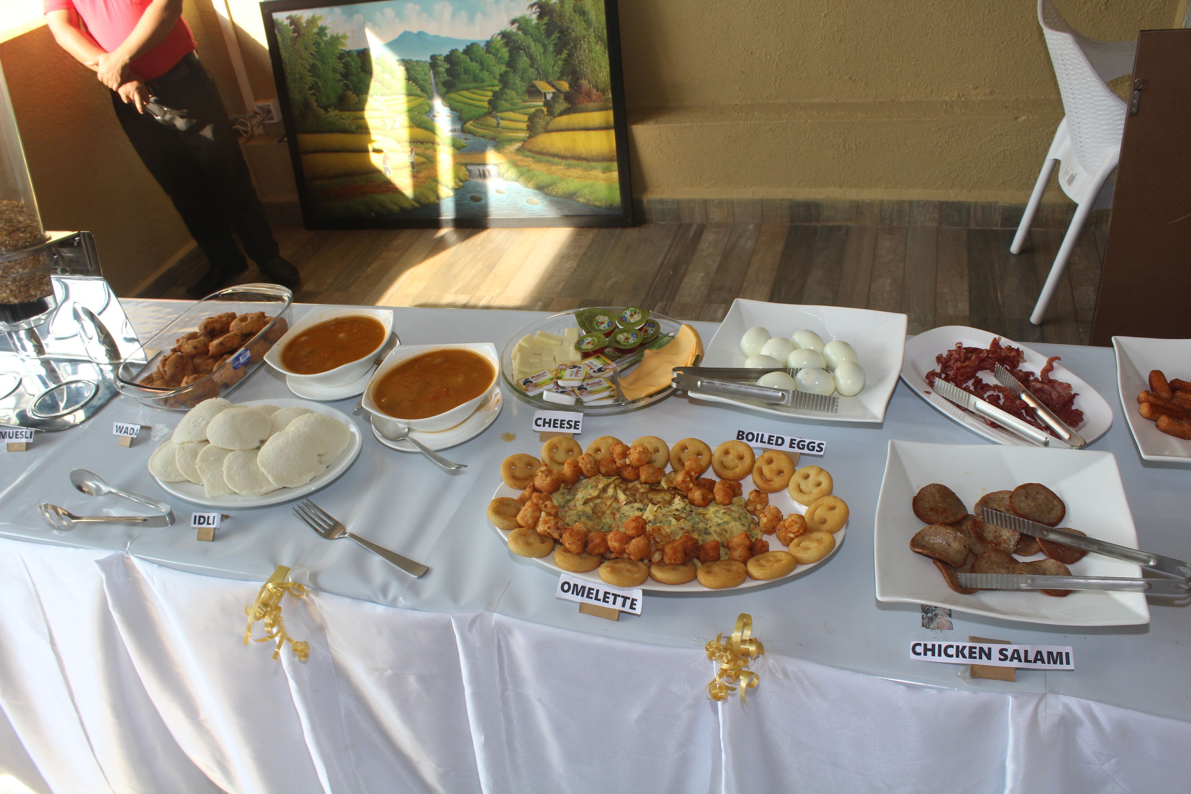 breakfast, lunch served; local and international cuisine, beach views