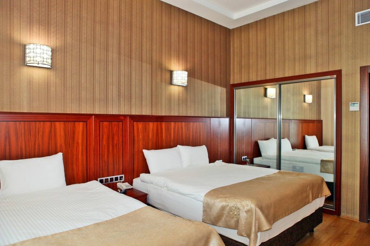 Minibar, in-room safe, desk, WiFi (free)