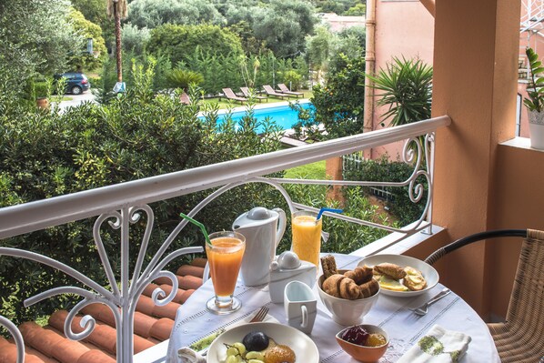 Vue depuis l’hébergement