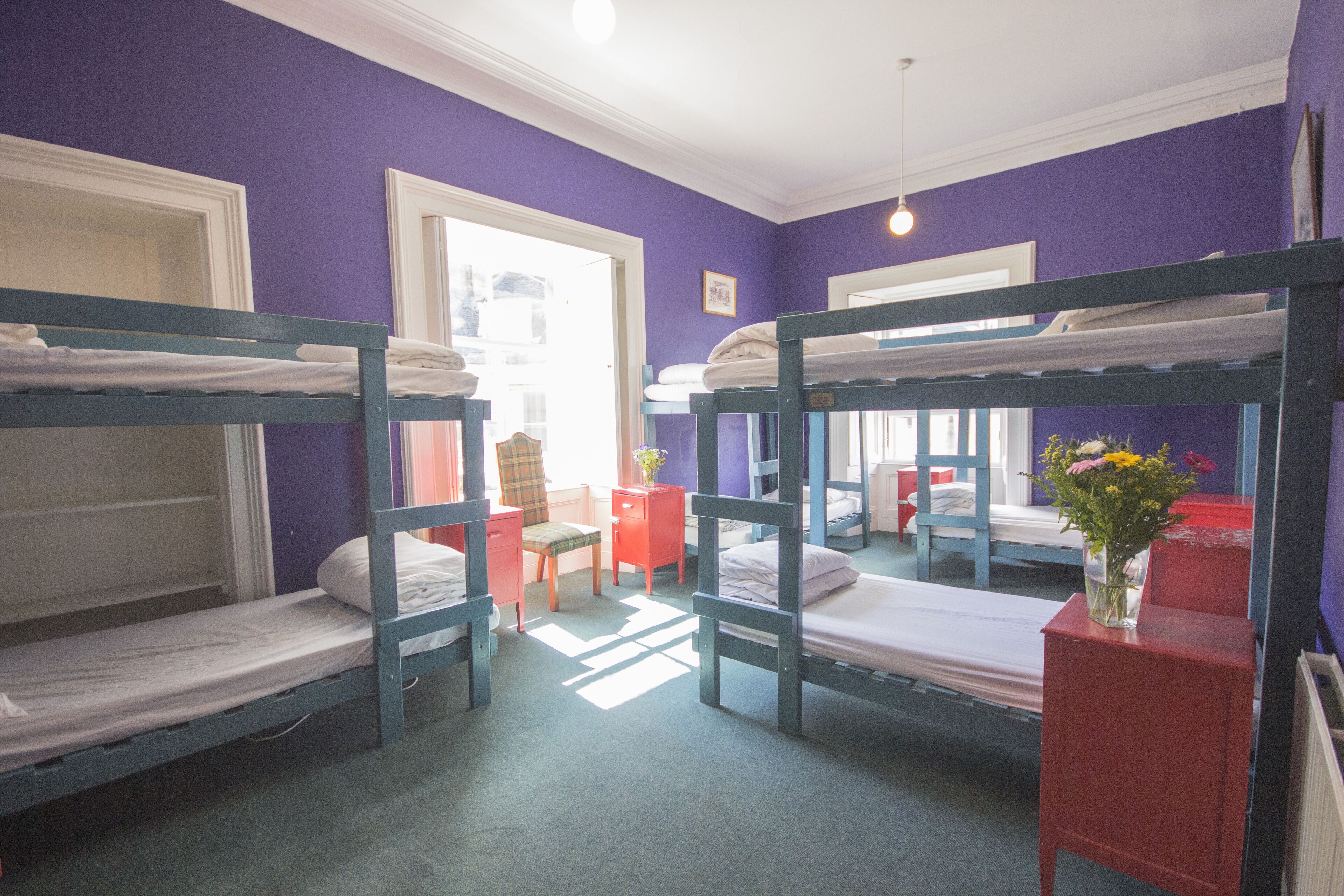 Slaapzaal, gemengd | Verduisterende gordijnen, een strijkplank/strijkijzer, gratis wifi