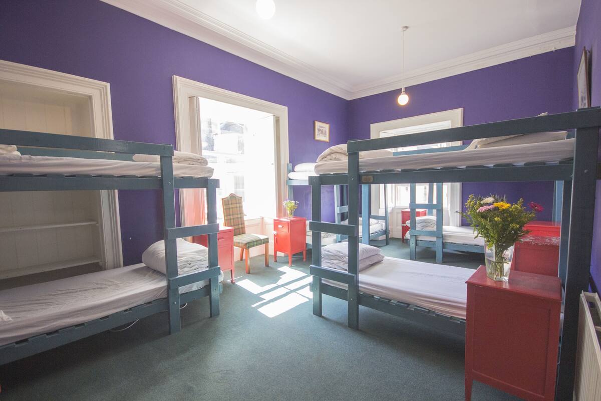 Bed in 8-Bed Mixed Dormitory Room | Blackout curtains, iron/ironing board, free WiFi, bed sheets