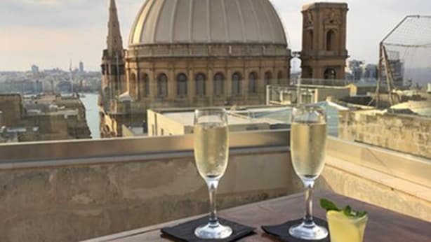 Rooftop terrace - De Vilhena Boutique Hotel (Valletta)