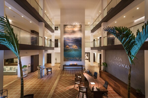 Lobby - Hotel Casa Hemingway (Guayacanes)