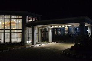 Fassade der Unterkunft