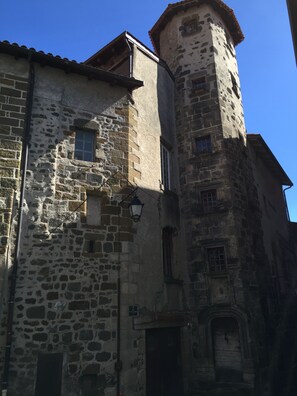 Façade de l’hébergement