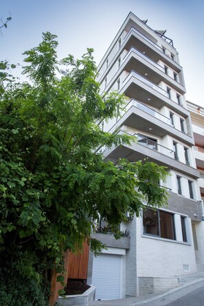 Fachada de la propiedad