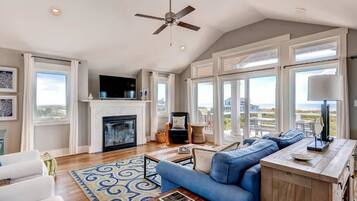 Rumah Keluarga, 4 kamar tidur, pemandangan samudra, menghadap laut | Area keluarga