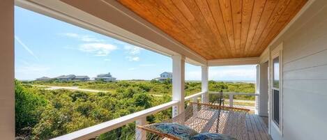 Maison Familiale, 4 chambres, vue océan, vue mer | Balcon