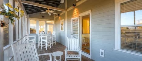 Familjehus - 4 sovrum - havsutsikt - mot havet | Terrass/Patio