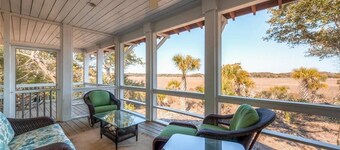 Marsh Madness 7 Bedroom Holiday Home By Bald Head Island