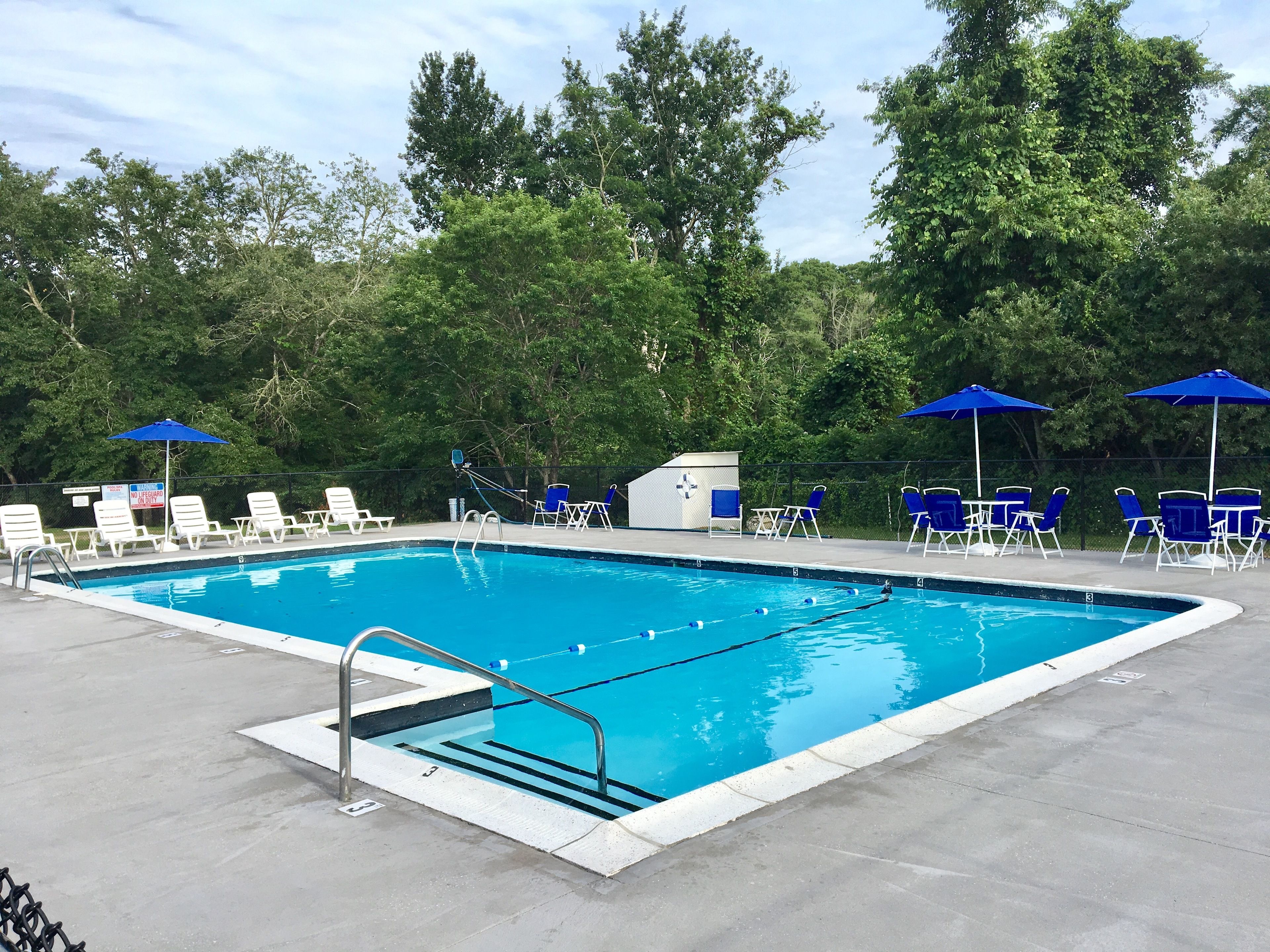 Seasonal outdoor pool