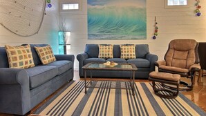 House, 3 Bedrooms | Living room - Sun Castle PB221 (Port Aransas)