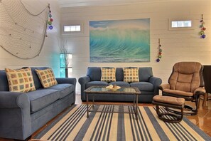 House, 3 Bedrooms | Living room - Sun Castle PB221 (Port Aransas)