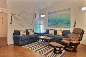 Maison, 3 chambres | Salle de séjour
