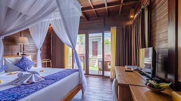 Villa Luxe, 2 chambres, piscine privée, vue jardin