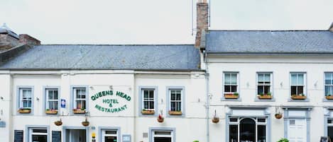 Façana frontal de l'allotjament