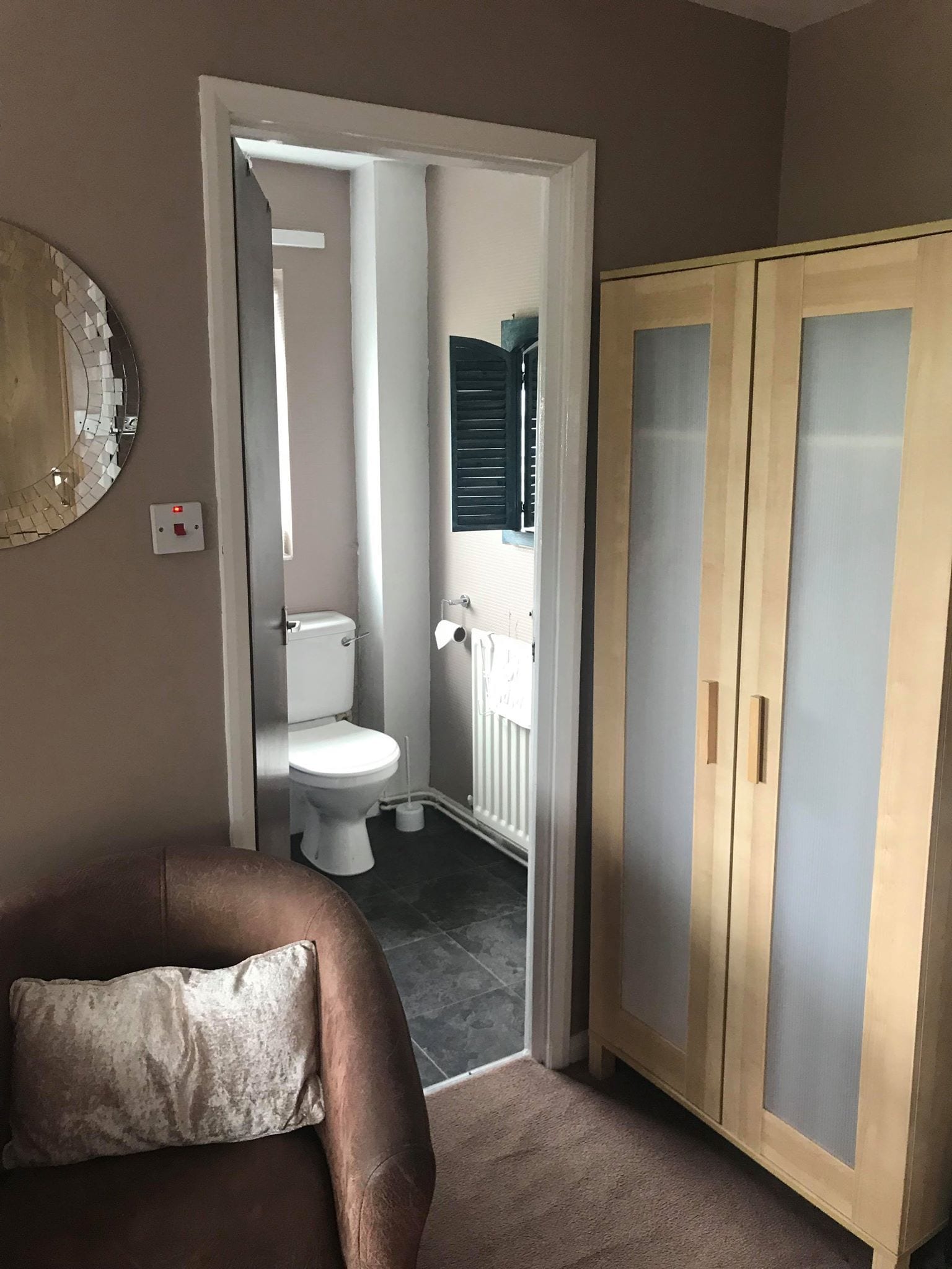 Twin Room, Ensuite, Garden View (room 3)