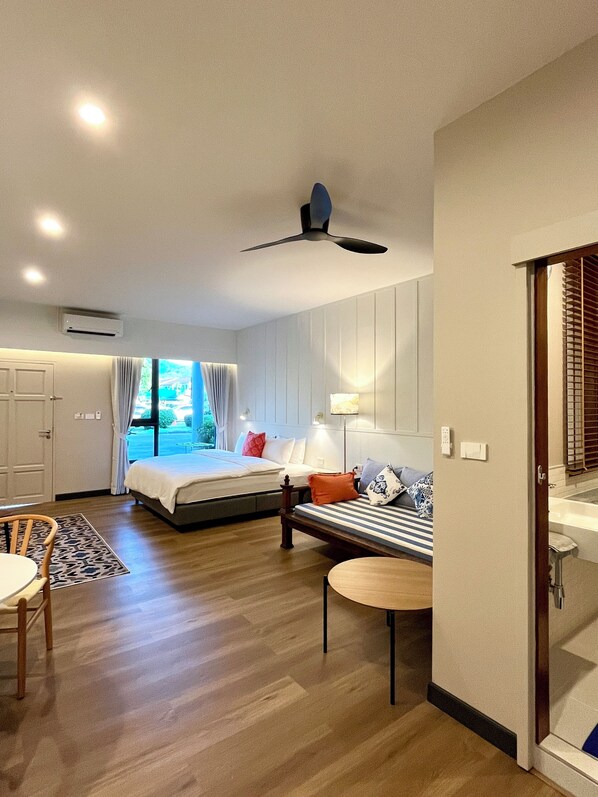 Departamento familiar, 2 habitaciones | Decoración personalizada, muebles diferentes, escritorio y wifi gratis 