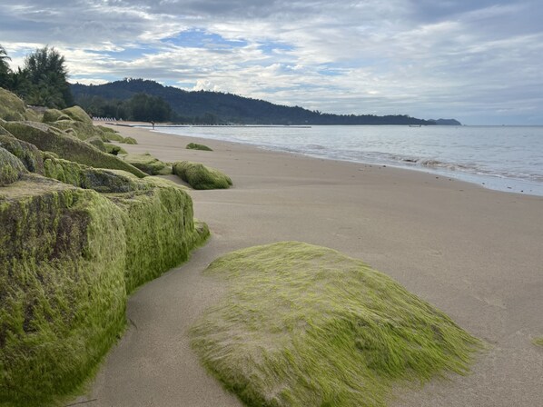 Una spiaggia nelle vicinanze