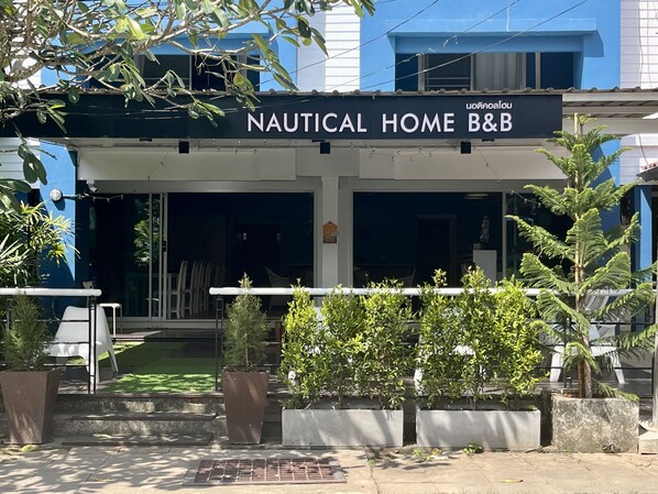 Facciata della struttura