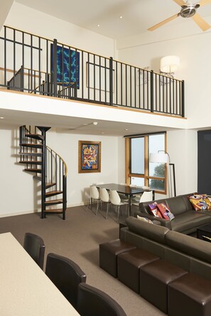 ABOM Apartment AA5 (16 Athletes Walk  Mt Buller) | Living room | Flat-screen TV