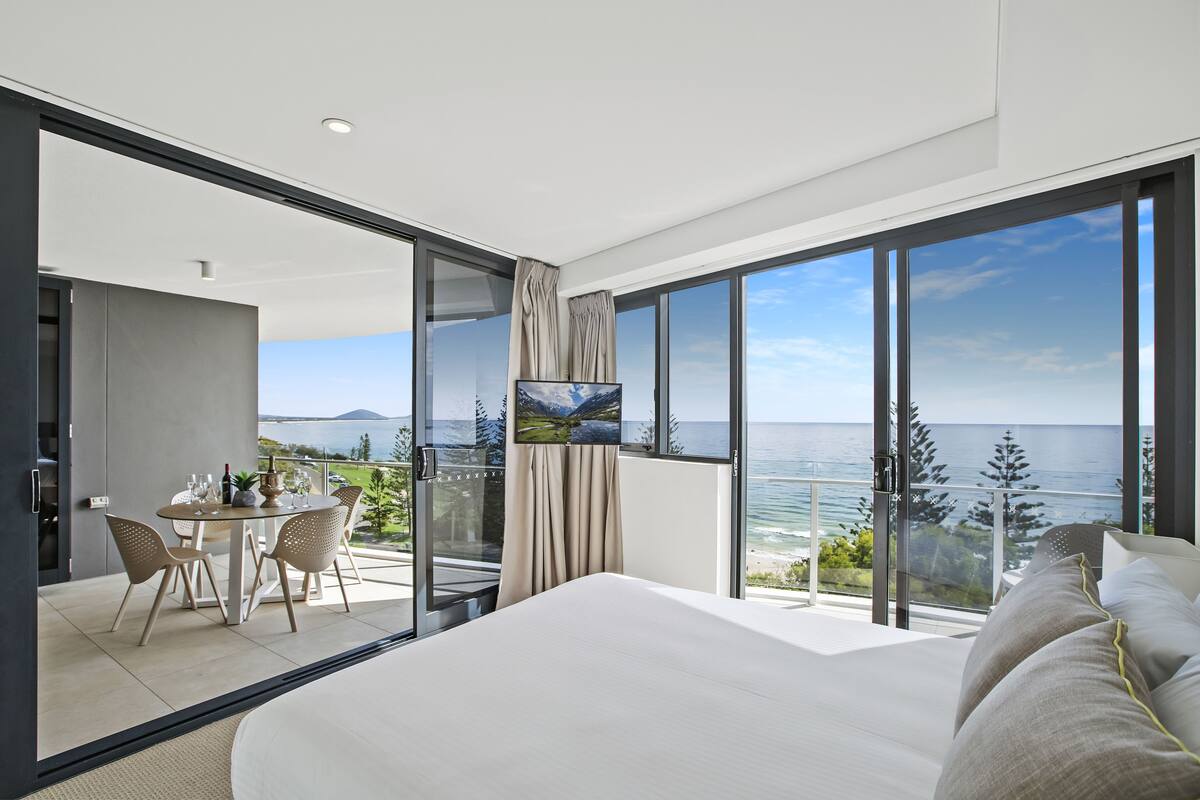 Appartement Prestige, 2 chambres, vue sur l’océan | Vue de la chambre