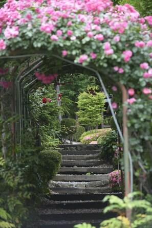 Courtyard - Kawaguchiko country cottage Ban (Fujikawaguchiko)