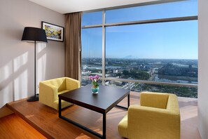 Deluxe Quadruple Room, 2 Queen Beds | View from room