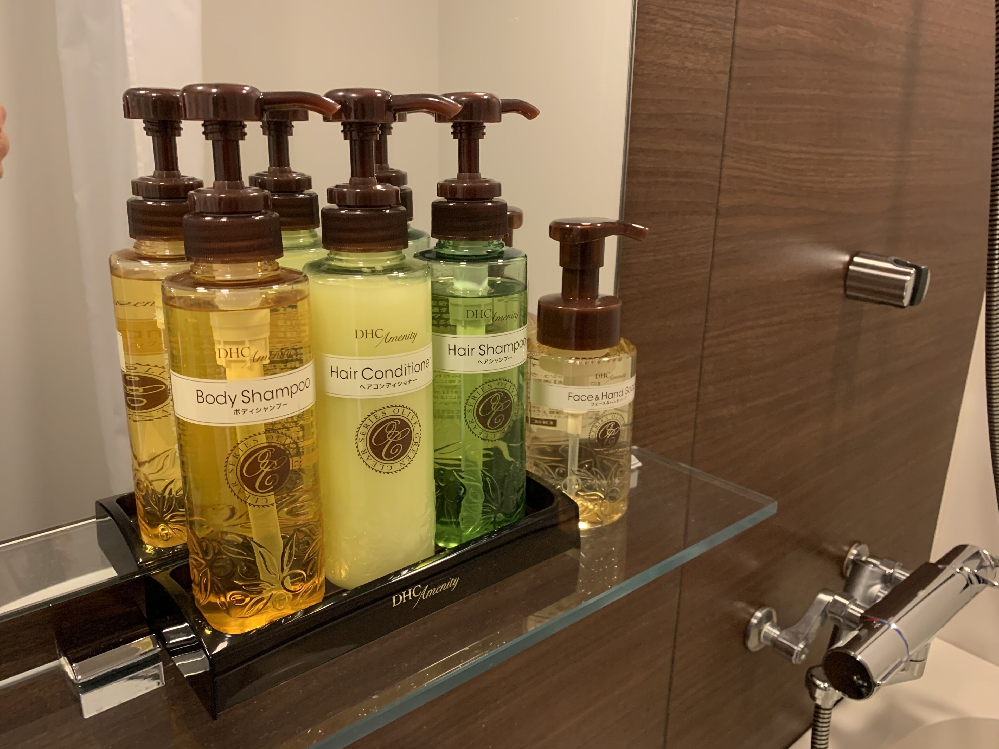 combined shower/bathtub, deep-soaking bathtub, free toiletries