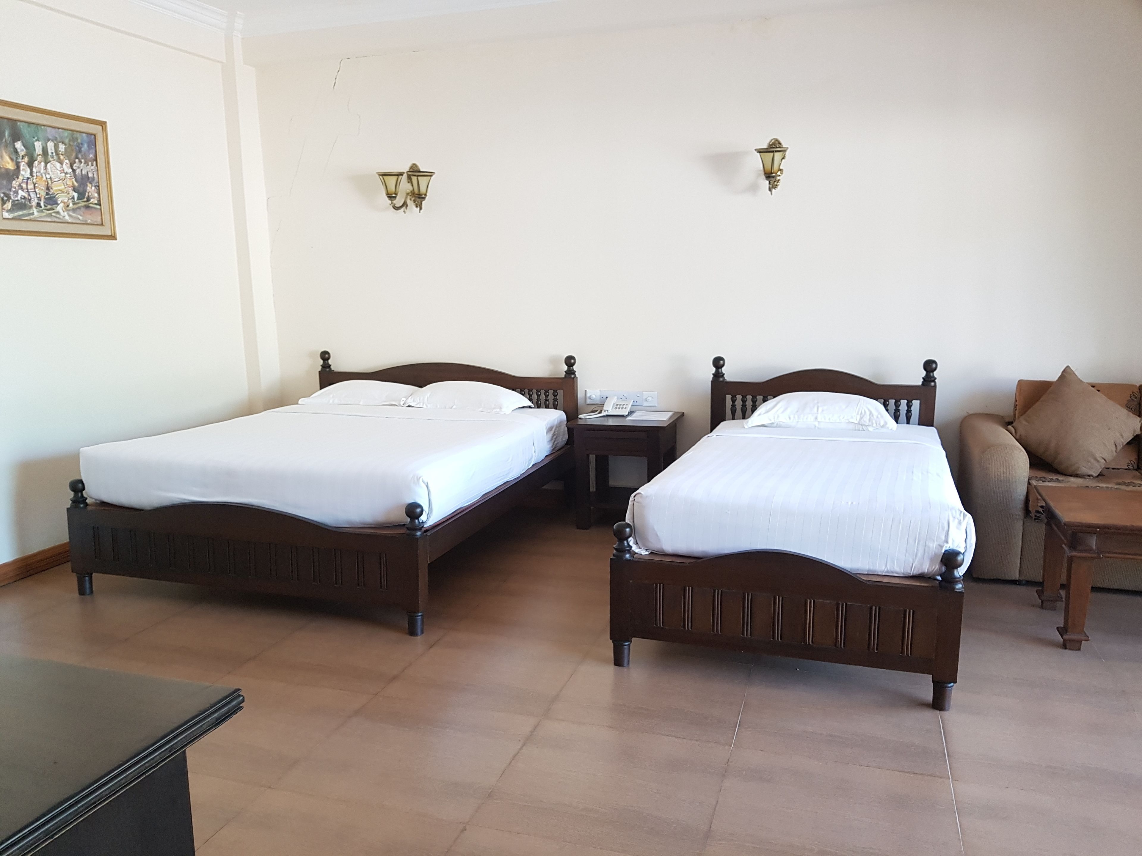 Minibar, in-room safe, desk, blackout curtains