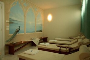 Hot tub, Turkish bath, body treatments, body scrubs, facials
