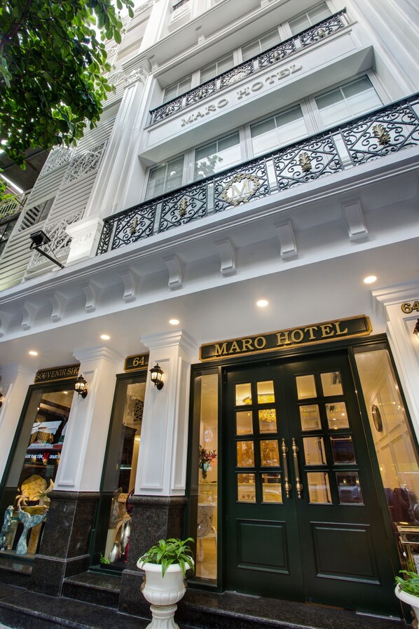 Entrada de la propiedad