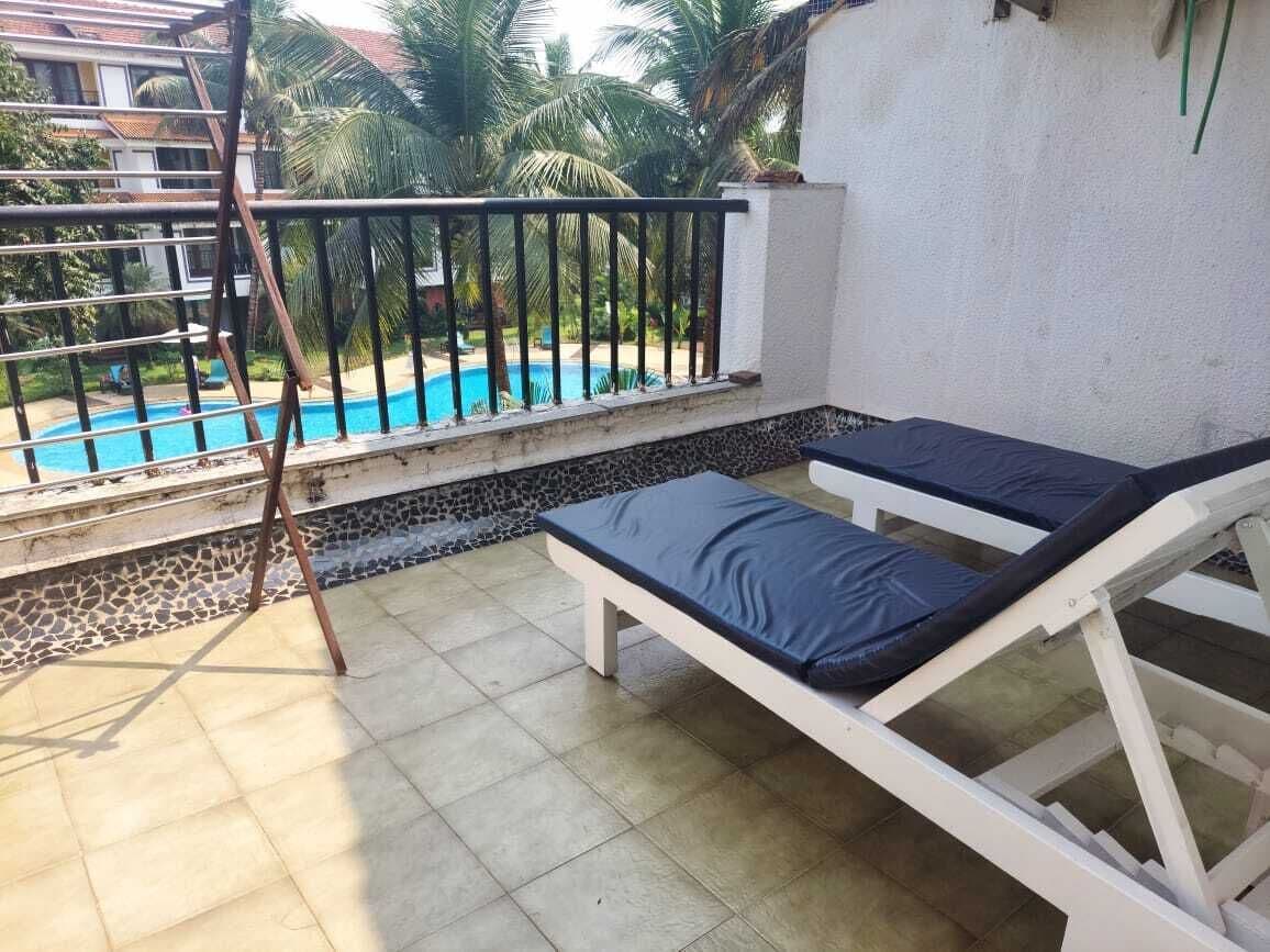 Luxury Penthouse, 2 Bedrooms, Pool View | Egyptian cotton sheets, premium bedding, pillow-top beds