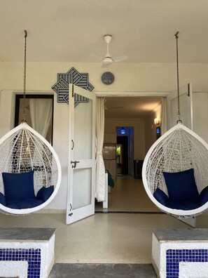 奢華開放式客房 (Studio) | 埃及棉床單、高級寢具、特厚豪華床墊、遮光窗簾/窗簾