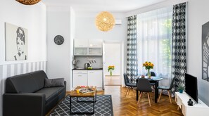 Studiosuite – deluxe, 1 soverom, byutsikt (number 1) | 1 soverom, sengetøy av topp kvalitet, strykejern/-brett og barnesenger