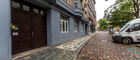 Entrada de la propiedad