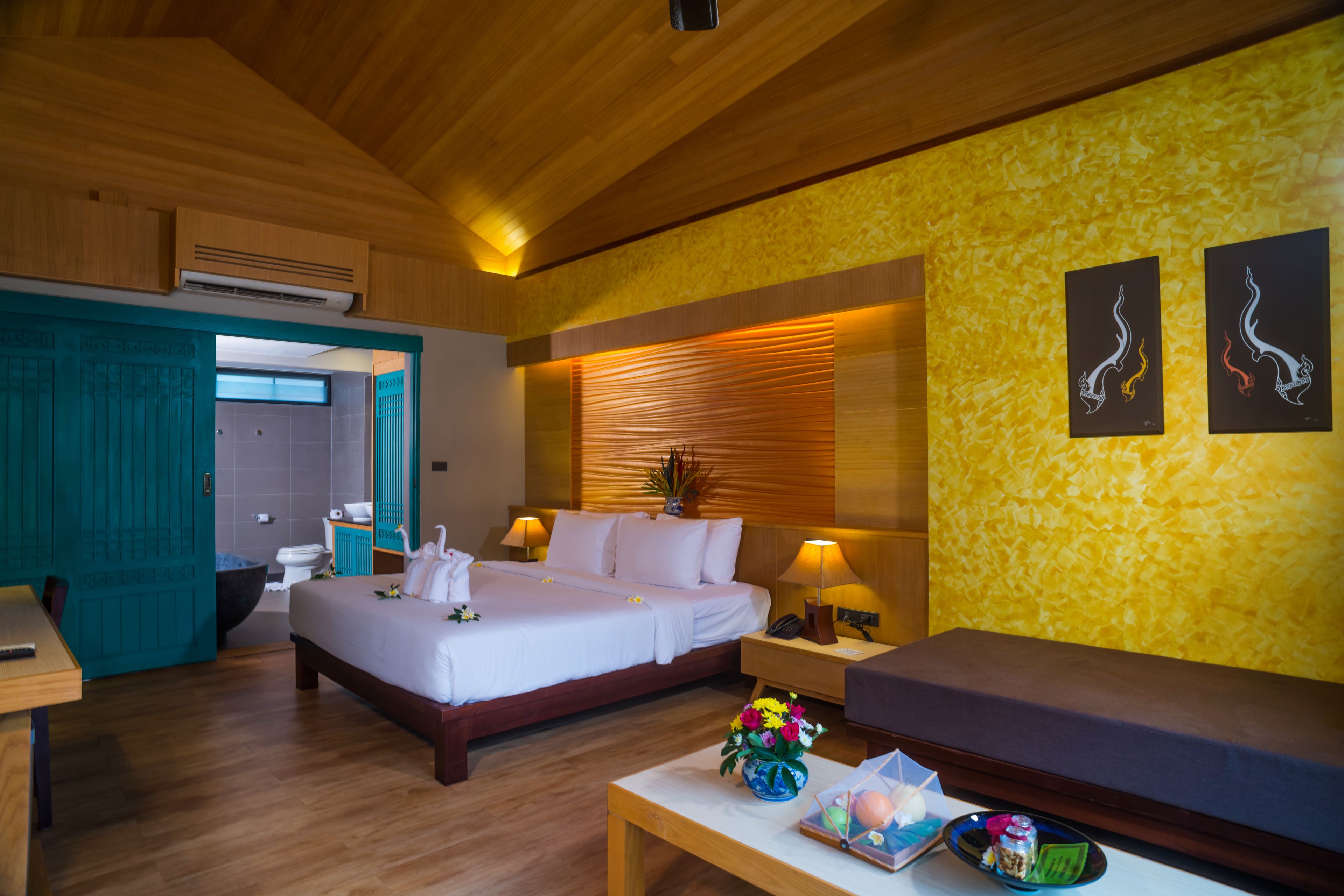 Pool Villa | 1 chambre, minibar, coffres-forts dans les chambres, bureau
