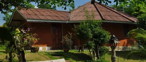 Familie bungalow | Terras