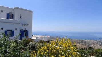 Uitzicht vanuit accommodatie