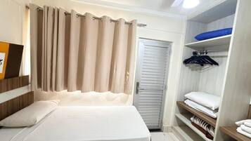 Minibar, blackout drapes, free WiFi