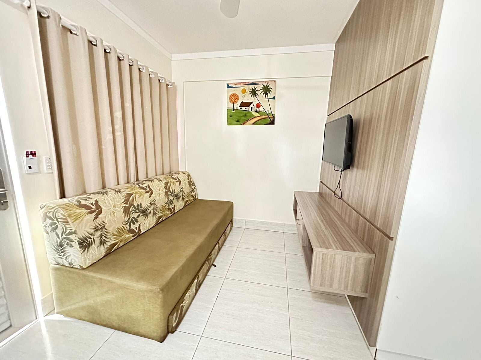 Apartment | Living area | 32-inch LCD TV with cable channels, TV