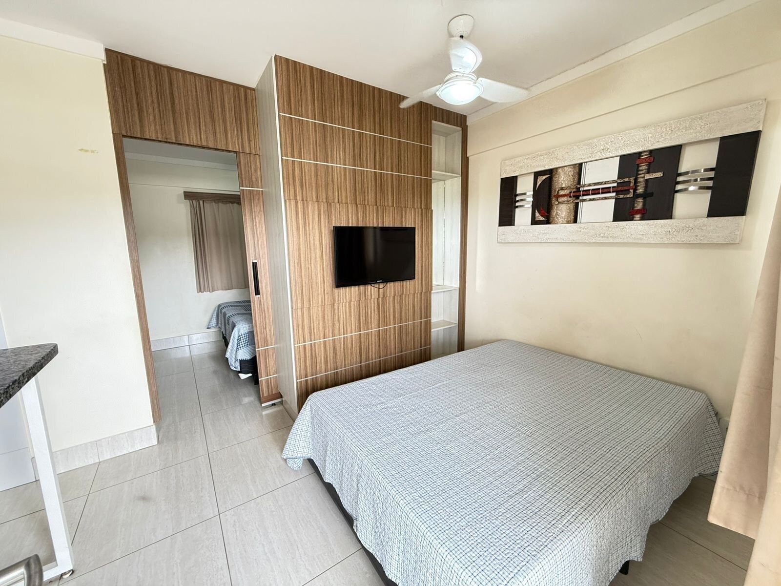 Leilighet | Minibar, blendingsgardiner og wi-fi (inkludert)