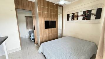 Leilighet | Minibar, blendingsgardiner og wi-fi (inkludert)