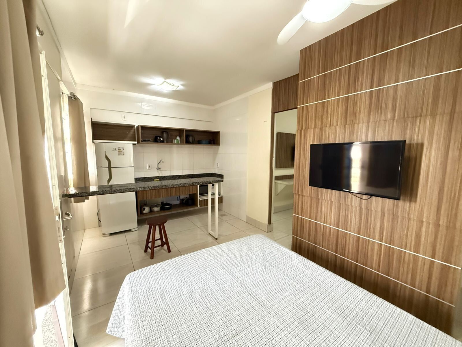 公寓 | 迷你吧、遮光布/窗簾、免費無線上網