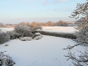 Uitzicht vanuit de kamer