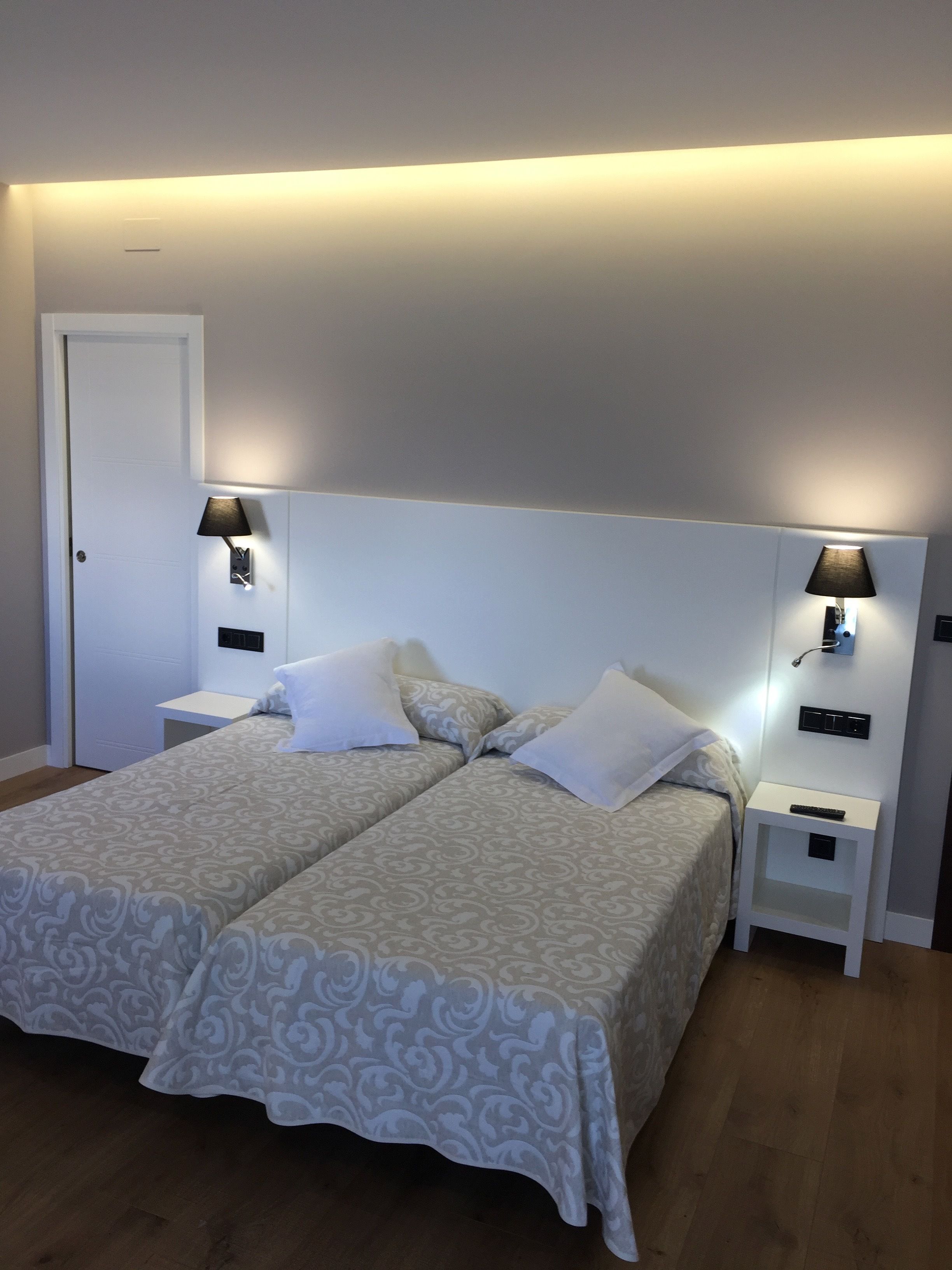 Blackout drapes, WiFi (free), bed sheets
