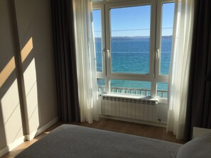 Doppel- oder Zweibettzimmer | Strand-/Meerblick
