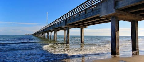 In Strandnähe, Angeln